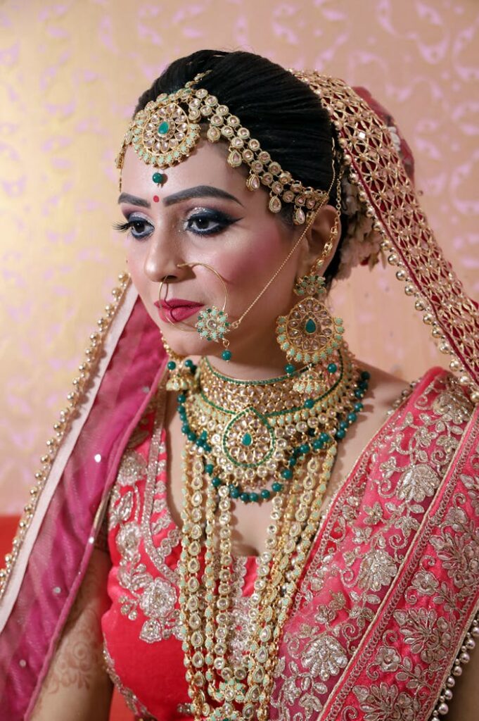 pexels-photo-6685157 Indian woman in traditional wedding dress